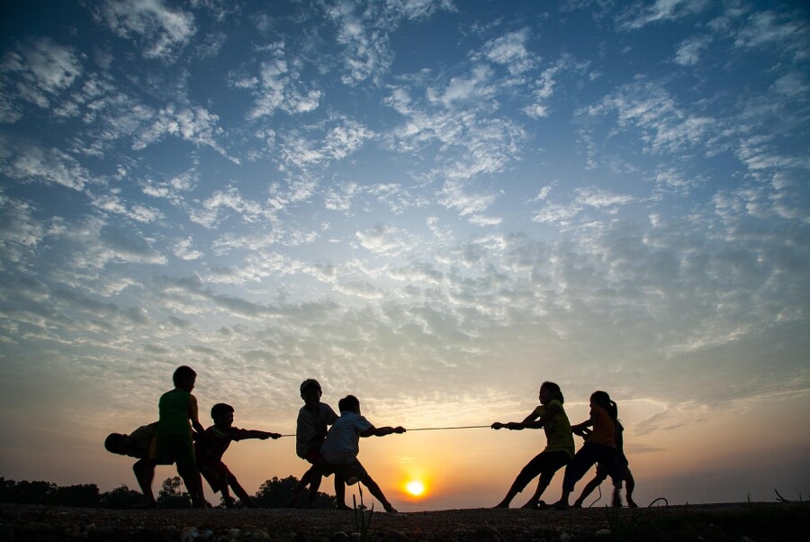 Initiatie Touwtrekken