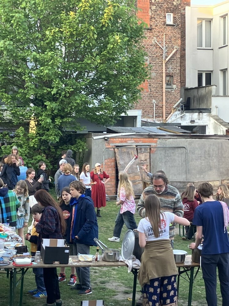 front foto spaghetti-avond