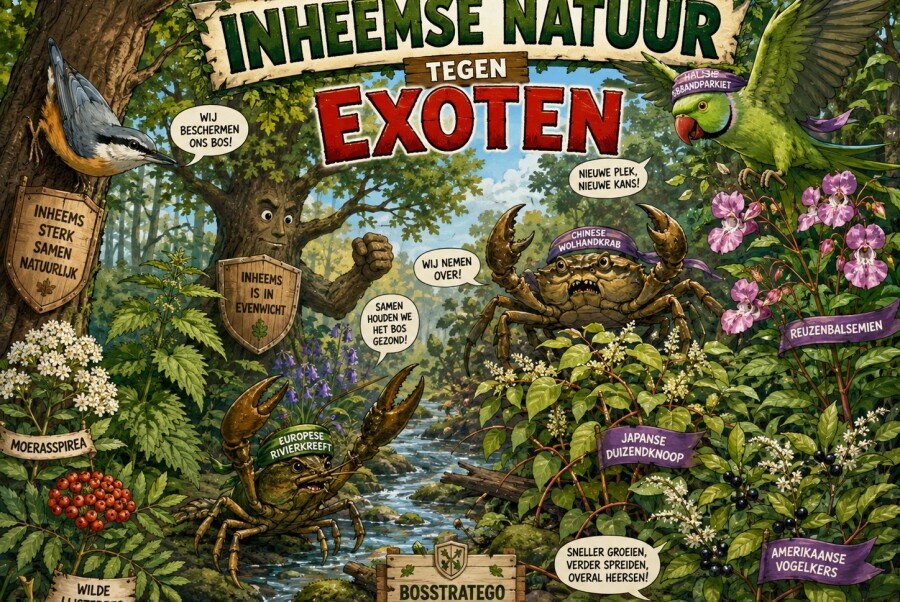 Exoteninvasie-Breng je vriendjes mee!