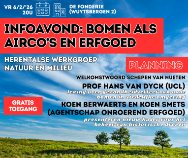 Bomen als airco’s en erfoed