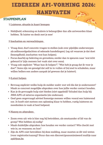 Iedereen API handvaten 1