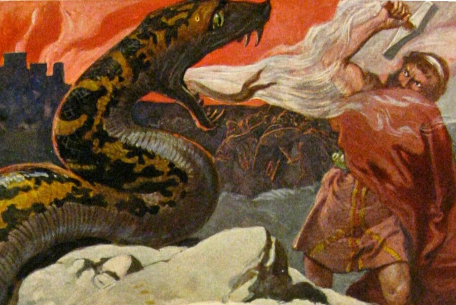 på väg till Jörmungandr